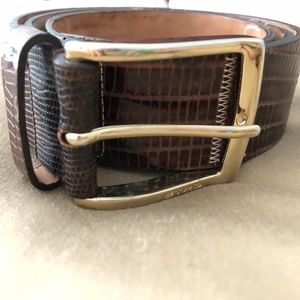 Etro Fur Patched Belt